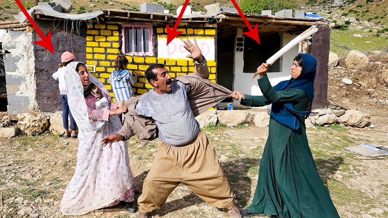 Гнев первой жены на вторую за воровство