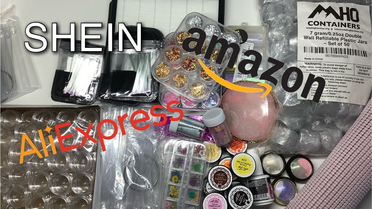 Amazon Nail Haul l SHEIN Nail Haul l AliExpress Nail Haul | Nail Art Haul
