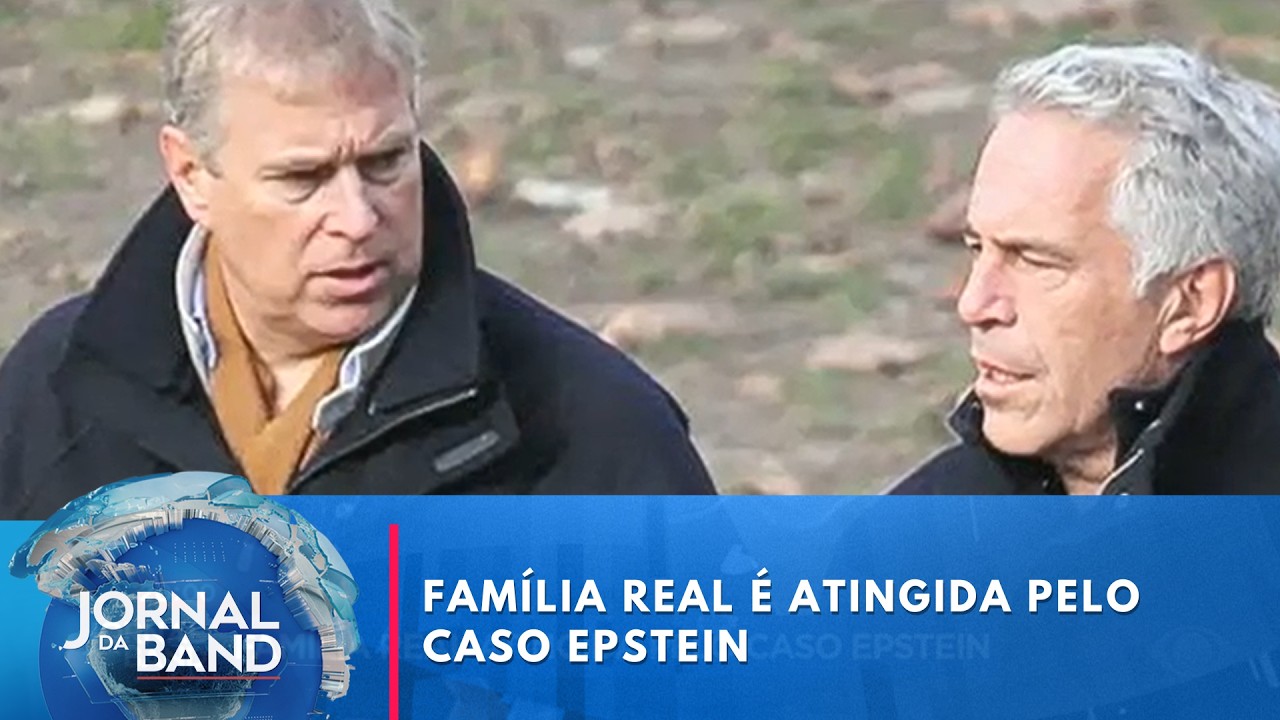 Família real é atingida pelo Caso Epstein | Jornal da Band