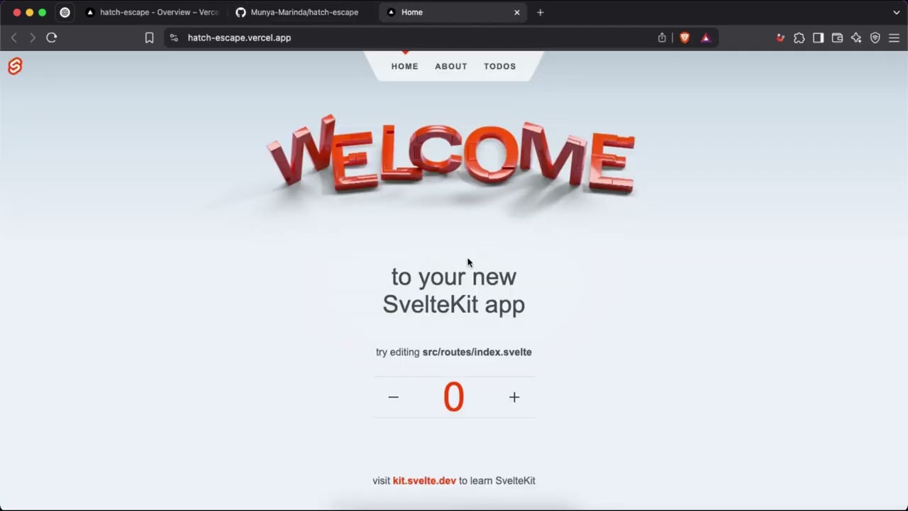 Deploy a SvelteKit Project to Vercel + GitHub | Full CI/CD Workflow