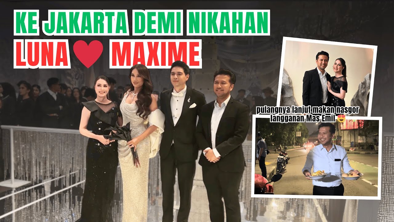 RESEPSI PERNIKAHAN LUNA MAYA & MAXIME. MEWAH + CANTIK! | Arumi Bachsin