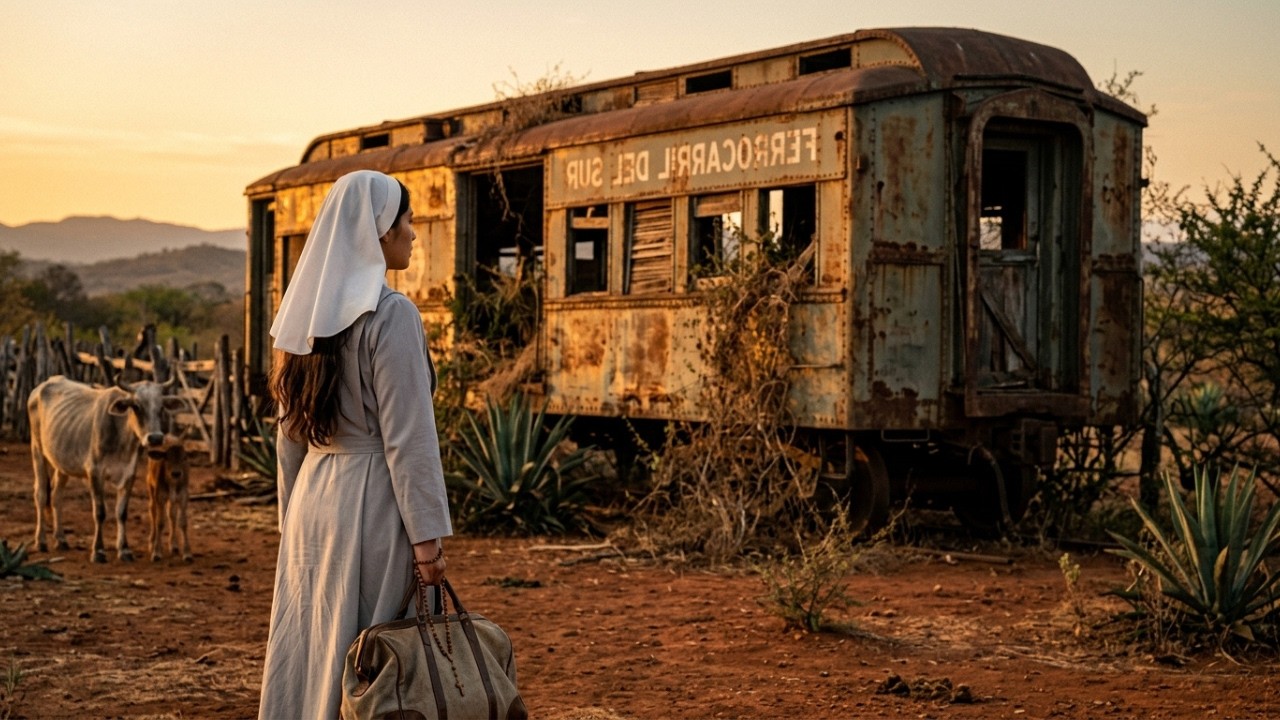 Obligada A Dejar El Convento, La Joven Monja Se Refugió En Un Tren Abandonado… Y Tuvo Que Recomezar