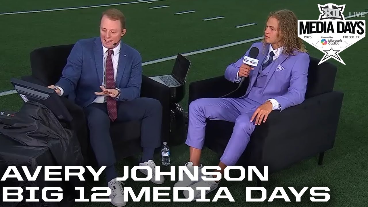 Avery Johnson Interview | Big 12 Football Media Days Powered by Microsoft Copilot