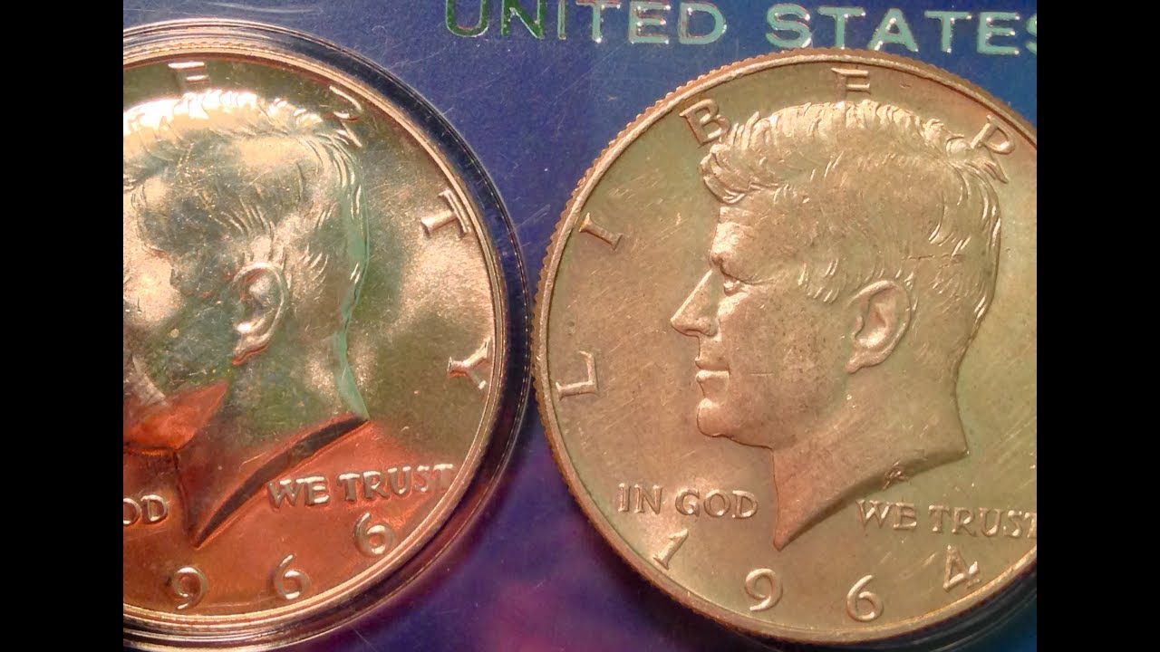 1964 Error Kennedy Half Dollars