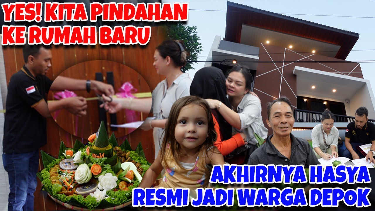 SAH! GUNTING PITA & SERAH TERIMA RUMAH BARU HASYA DI DEPOK