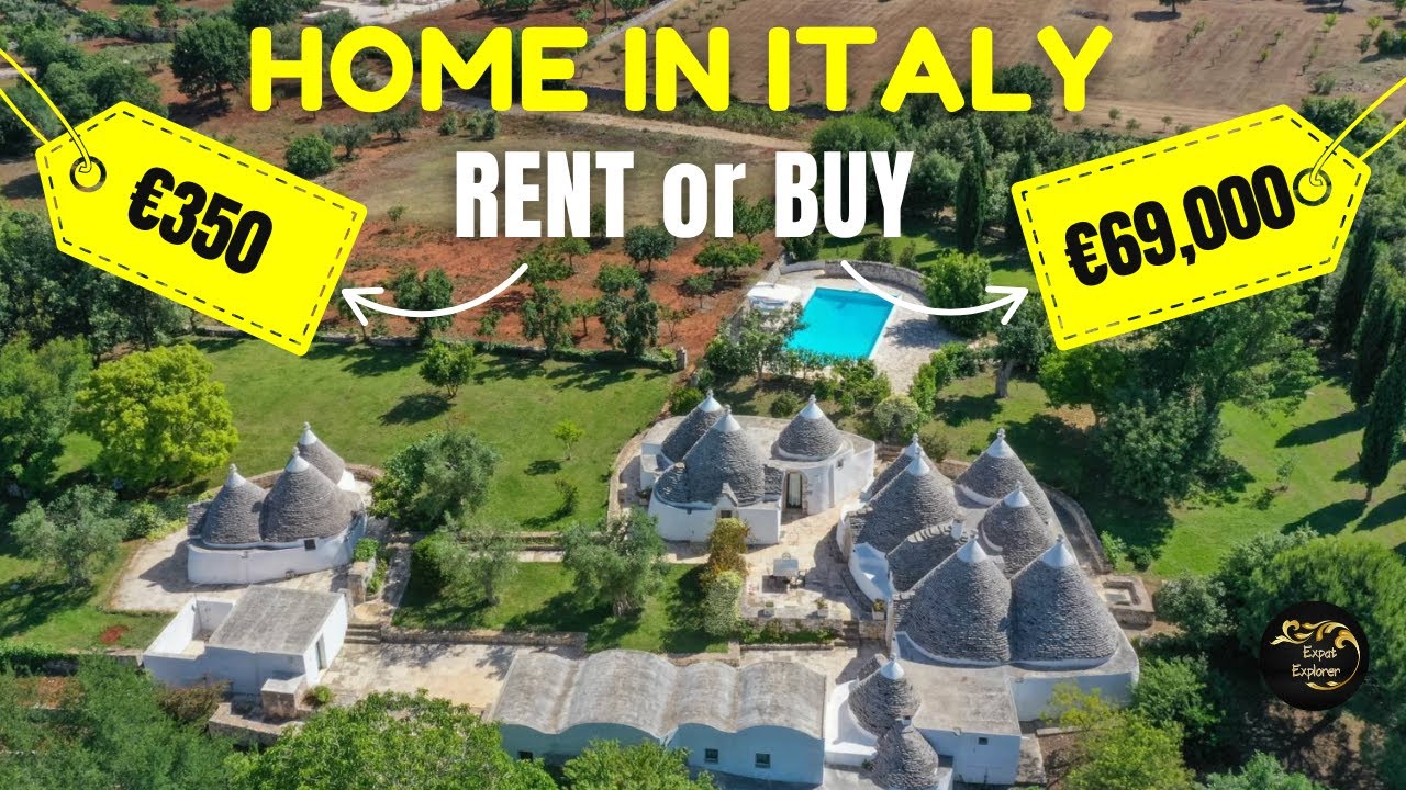 RENT for $350 or BUY for $69K? Affordable Homes in Puglia Compared! Best places to RETIRE in ITALY!