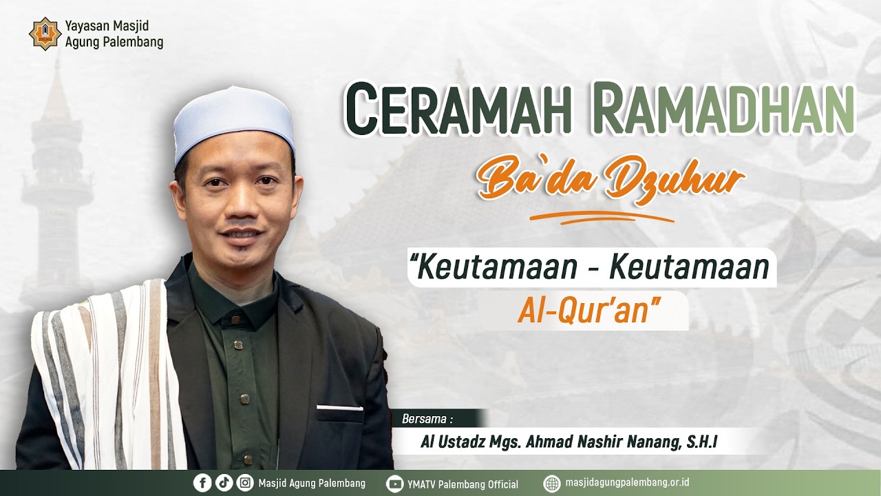 [ LIVE ] SHOLAT DZUHUR BERSAMA DAN CAWISAN BA'DA DZUHUR