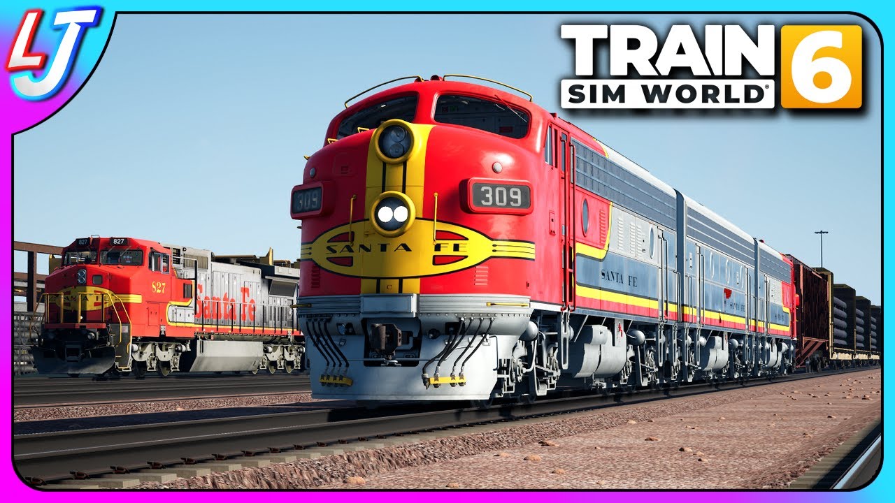 Train Sim World 6 &mdash; Санта-Фе F7 &mdash; Кахон-Пасс (LIVE)