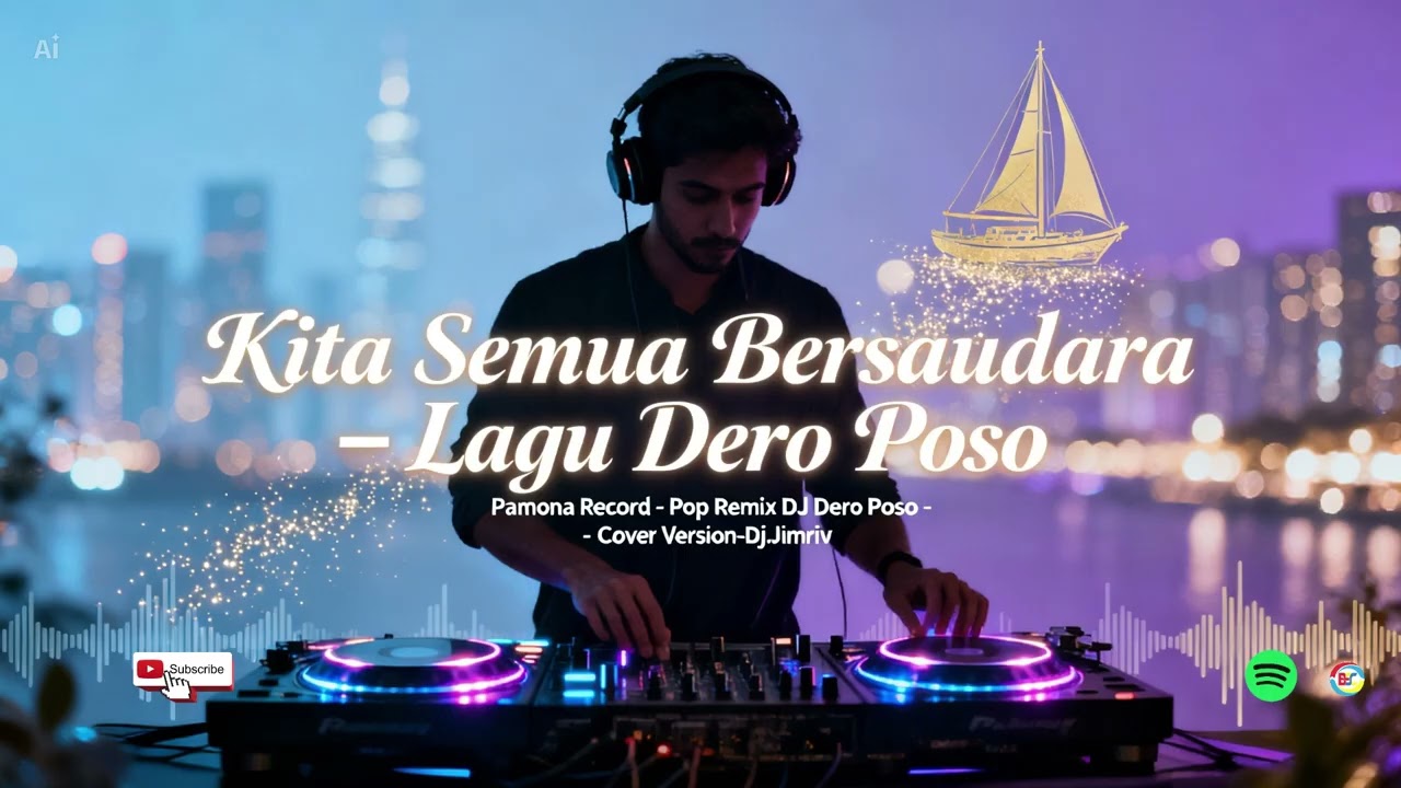 Kita Semua Bersaudara - Lagu Dero Poso - Pamona Record  | Remix Dj | Cover Version Dj. Jimriv