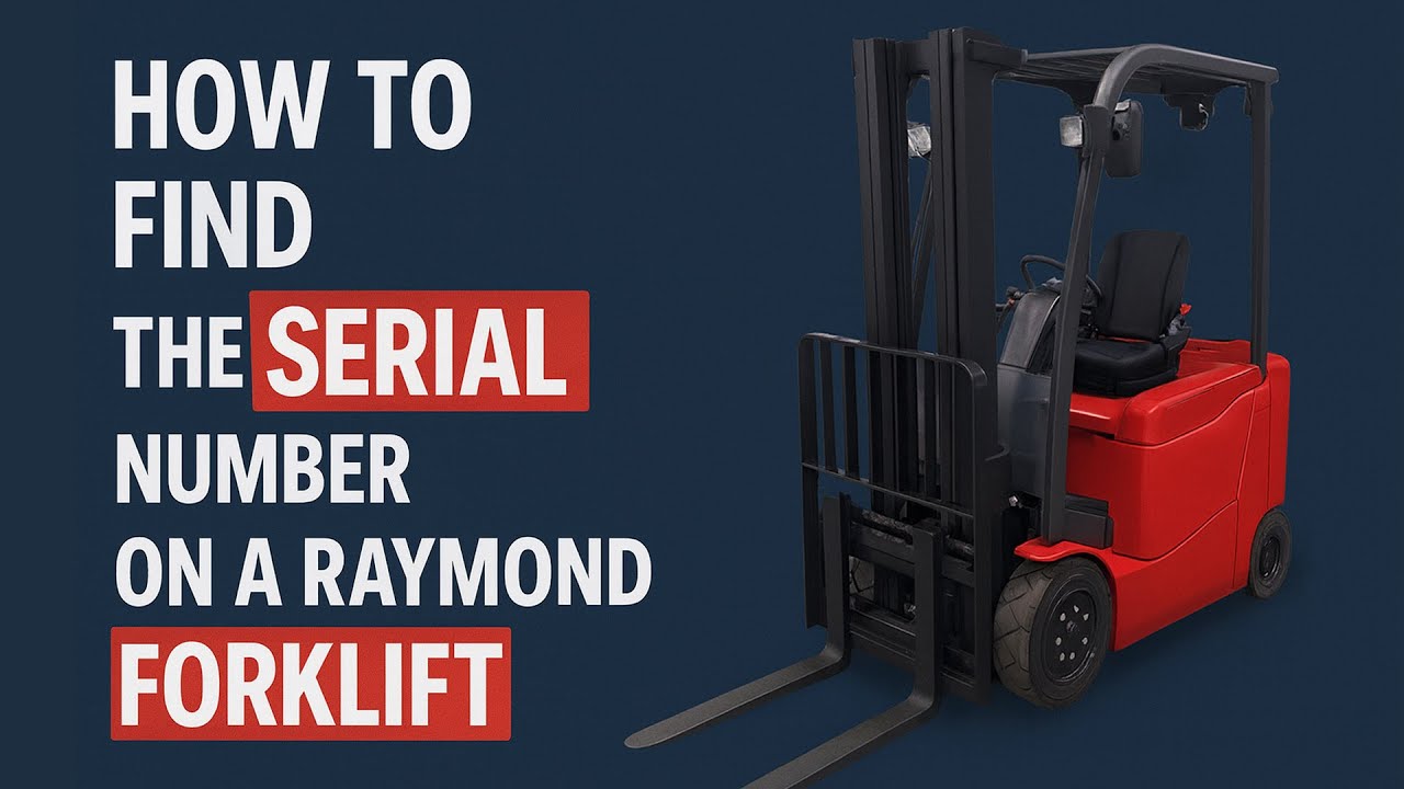 How to Find the Serial Number on a Raymond Forklift - Intella Parts