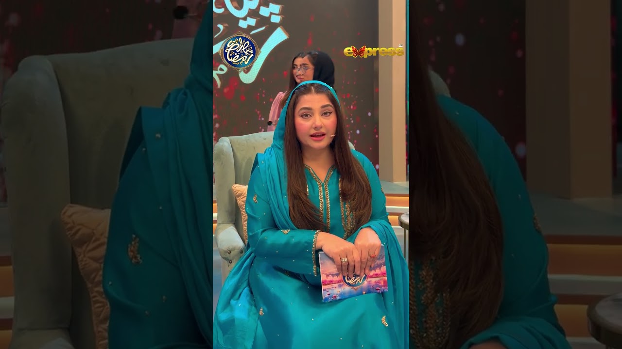 Javeria Saud on the set of Piyara Ramzan | Day 6 #BTS #piyararamzan #ramzantransmission2026