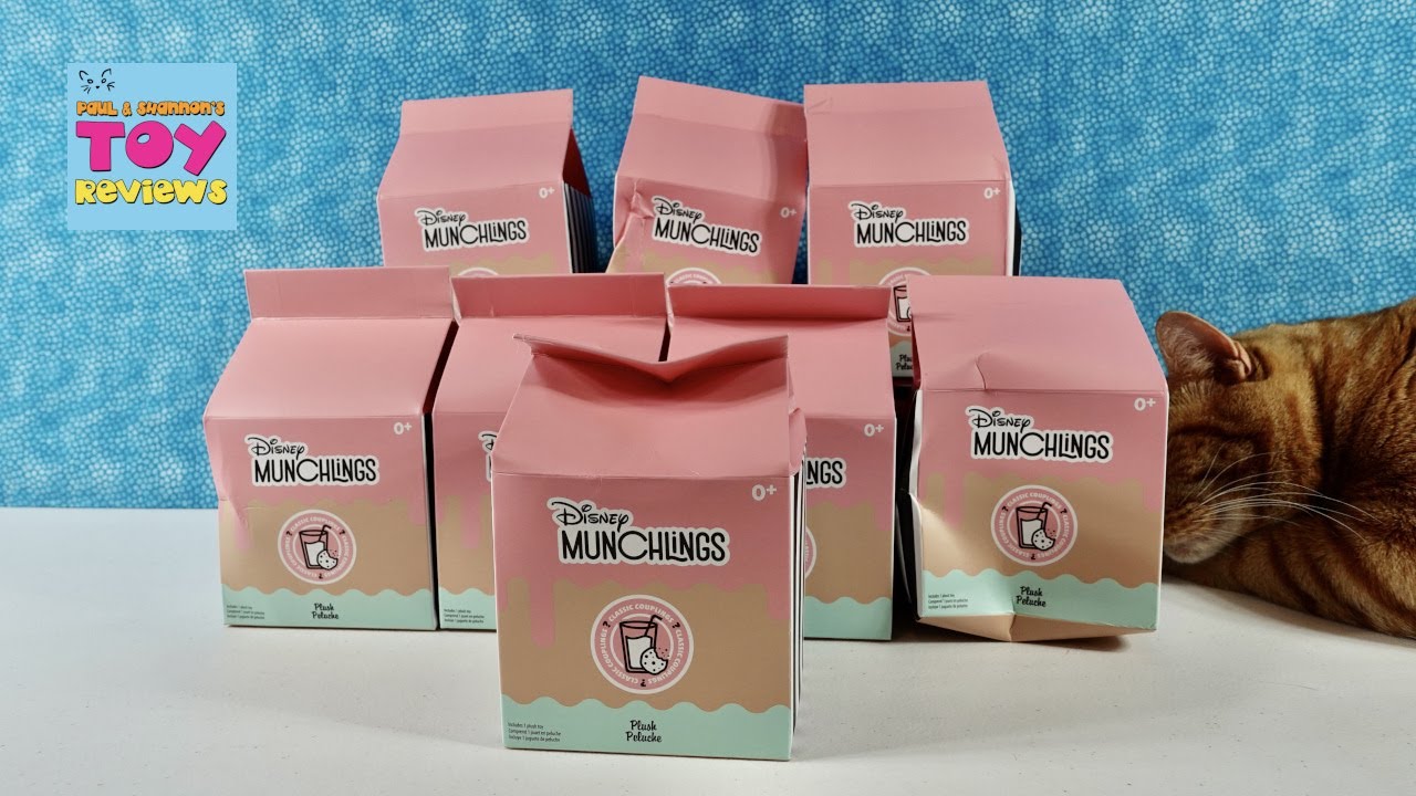 Disney Munchlings Classic Couplings Blind Box Plush Unboxing Review | PSToyReviews