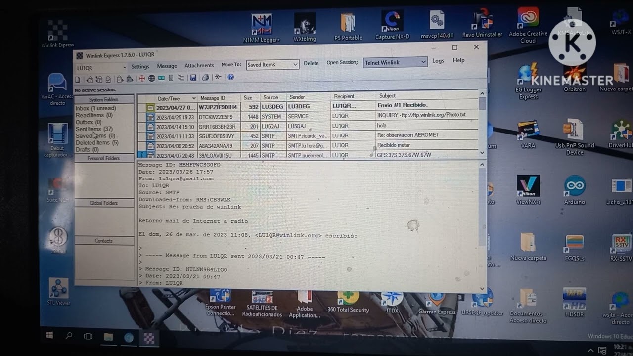 WINLINK Instalación y Configuración