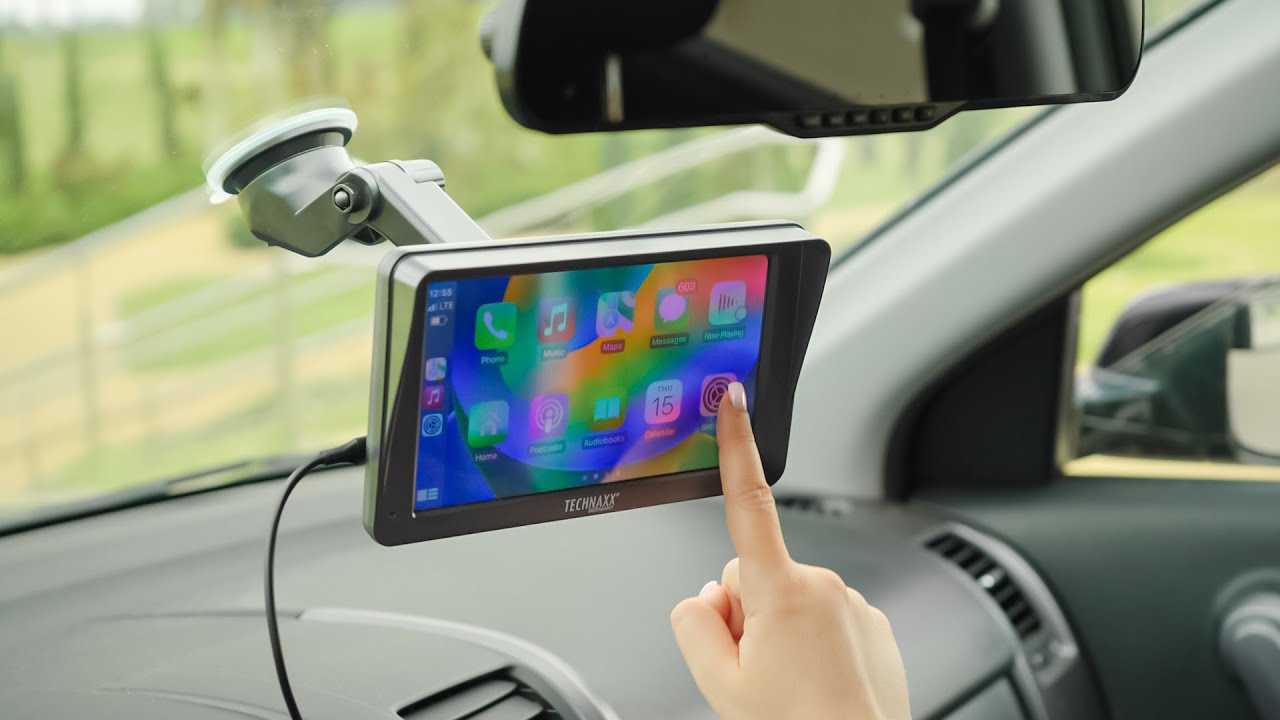 Wireless Car Play & Android Auto Display TX-320 TECHNAXX (ITALIAN)