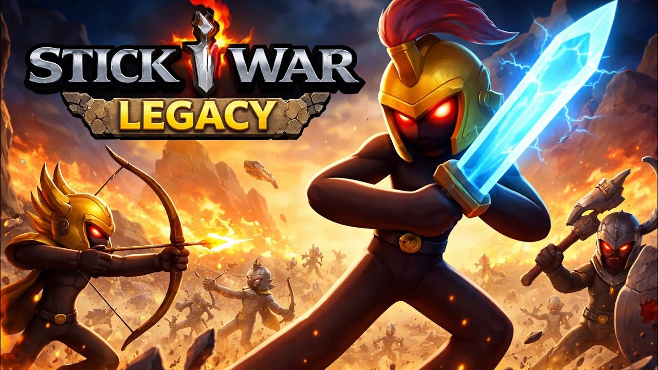 Jogandor SticK War Legacy com ( HACK ) dinheiro infinito PATÊ 1 /#36