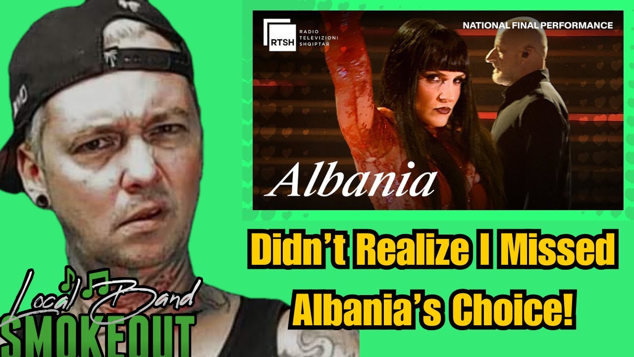 Shkodra Elektronike - Zjerm ( Reaction ) LIVE EUROVISION 2025 ALBANIA