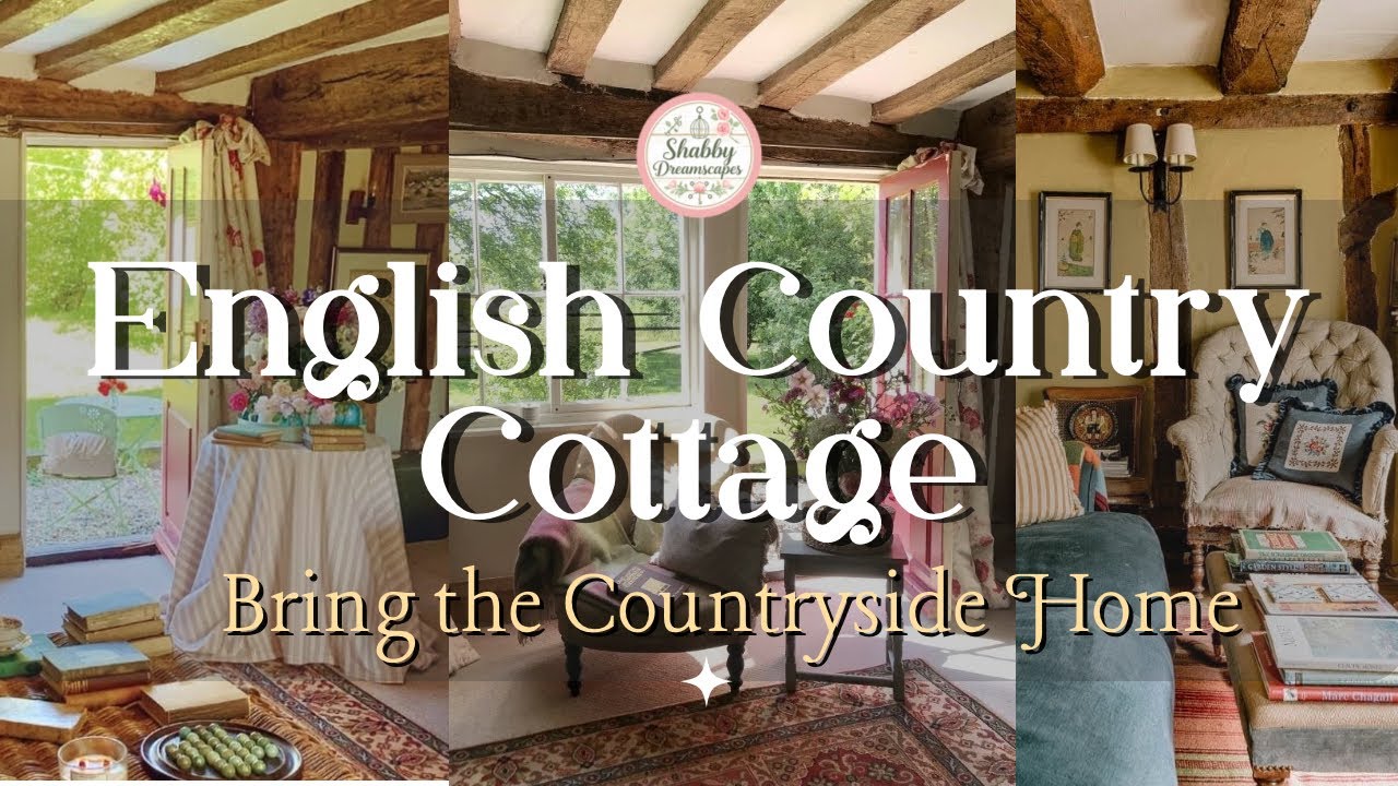 🏡✨ The Beauty of English Country Cottage Decor: Simple and Sophisticated | Cottagecore
