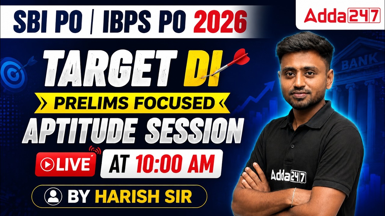 SBI PO | IBPS PO 2026 | Aptitude Session | Target Data Interpretation