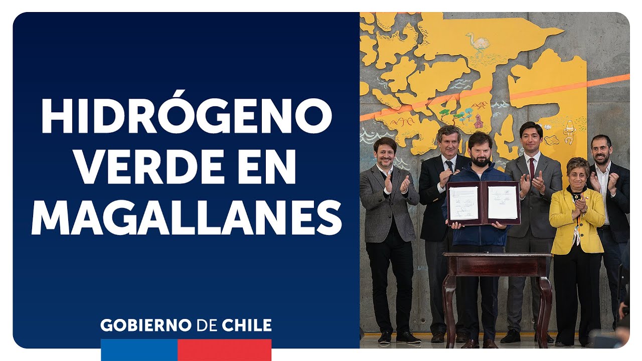 Hidrógeno verde en Magallanes: Presidente Gabriel Boric firma acuerdo de cooperación