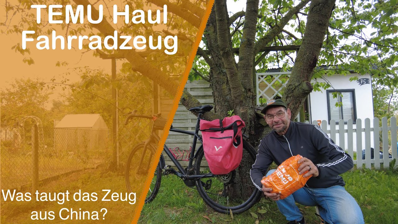 Fahrradzeug aus China - Mein Temu-Haul