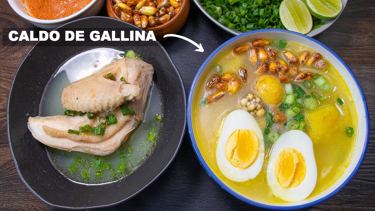 El Caldo Que Vas a Querer Comer Todo El Año! Caldo De Gallina | Abelca