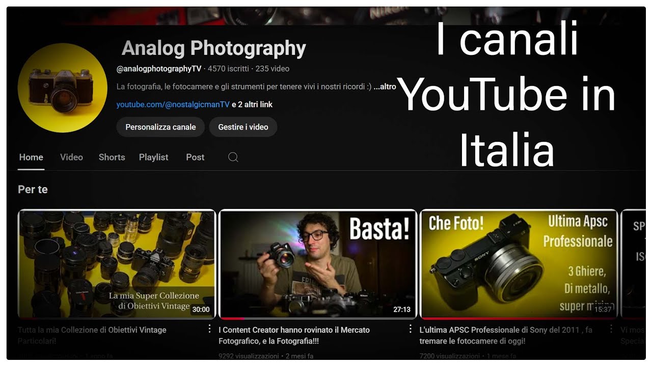 Canali Youtube - i peggiori e migliori