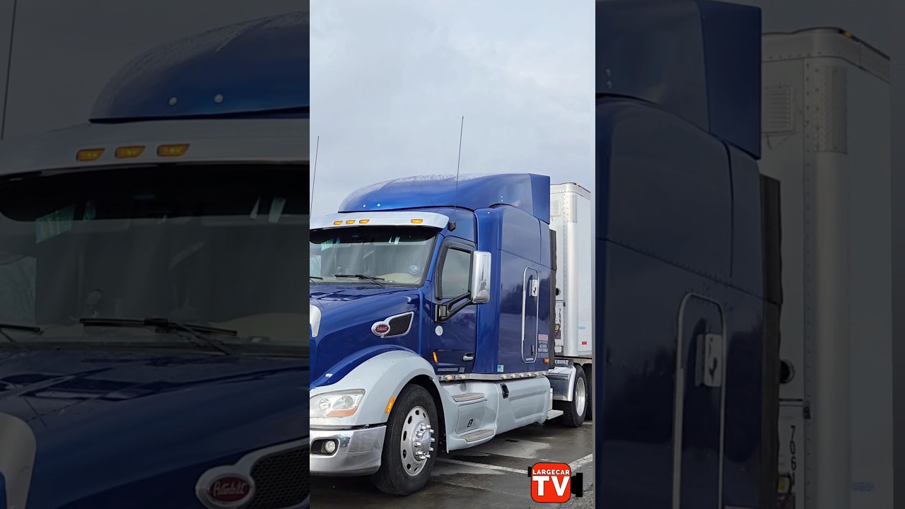 Custom anteater Peterbilt with 2-tone paint 🎨