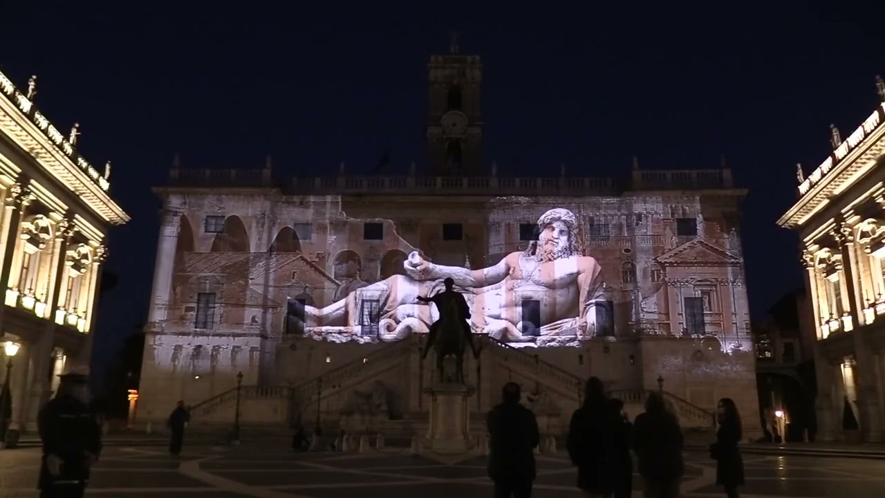 Raggi - Fino al 1&deg; maggio Palazzo Senatorio (23.04.21)