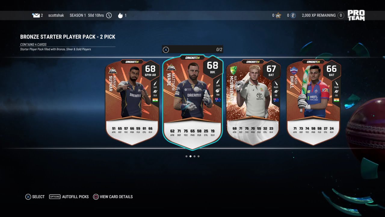 Cricket 24 Latest Update - Pro team Feature | Create your own custom team