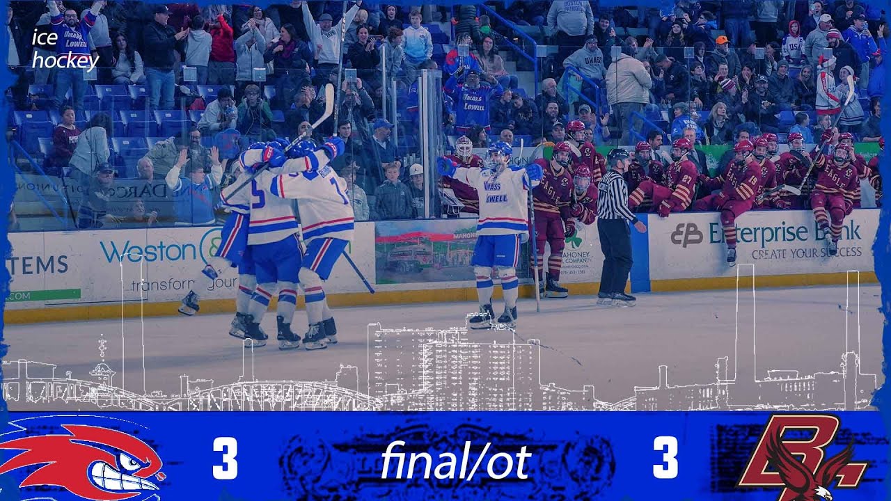 Ice Hockey | UMass Lowell vs Boston College Highlights (12.06.24)