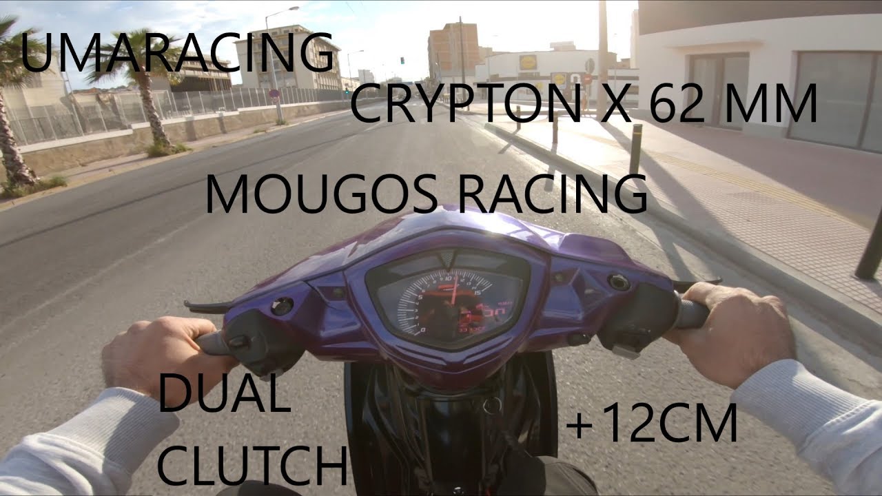WCBmotovlog CRYPTON X 62 MM ΠΟΛΥ ΛΙΩΣΙΜΟ!!