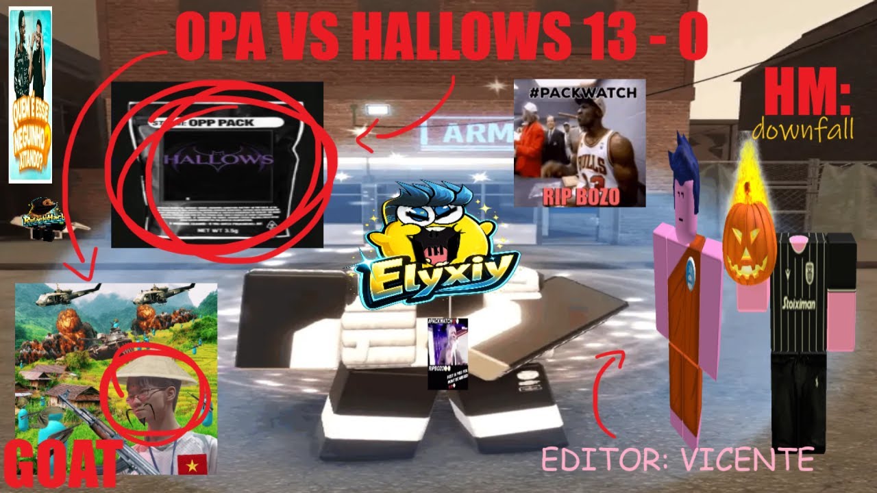 OPA Vs. Hallows *PT. III* (ULTIMATE PACKWATCH MUST WATCH) 13 - 0