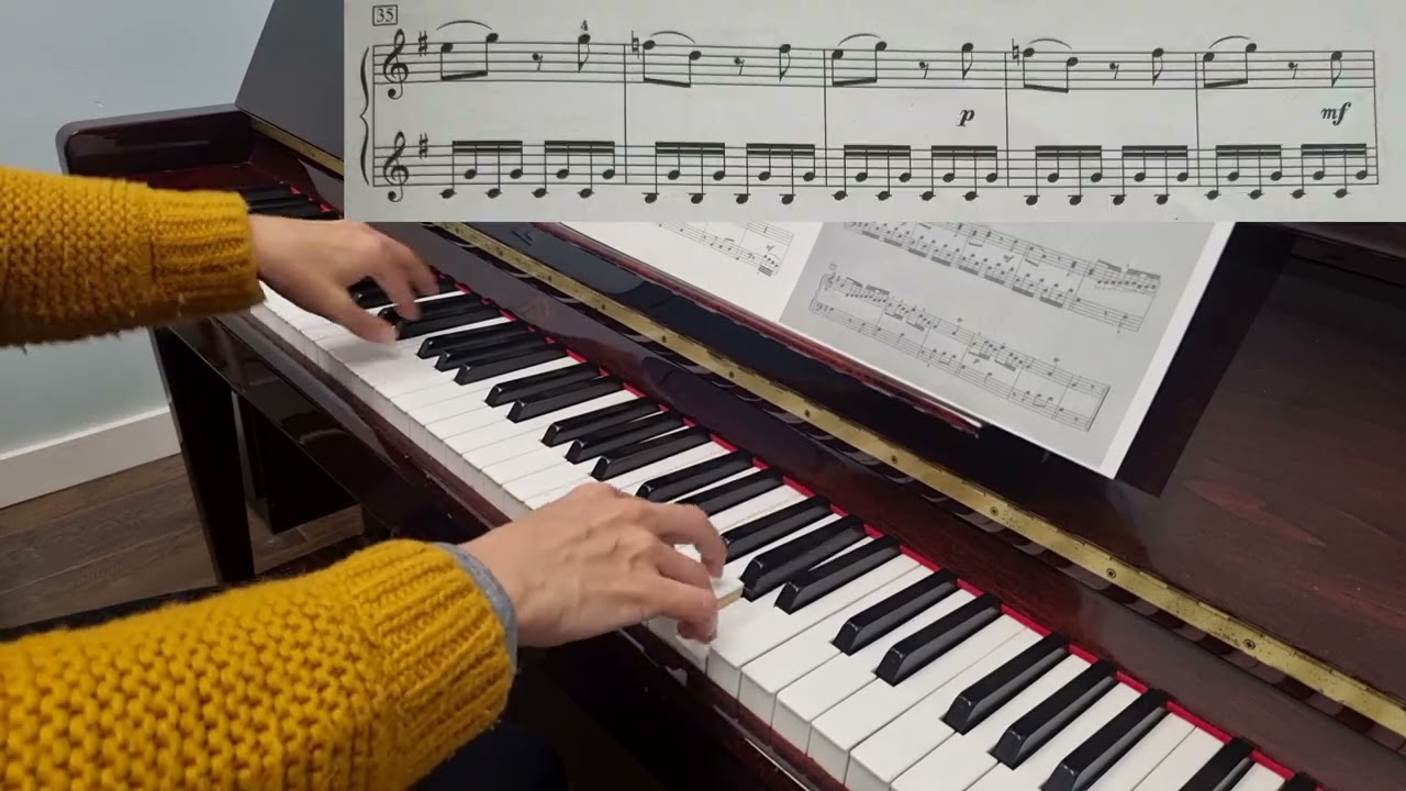 HAYDN. Sonata in G Major, Hob. XVI:G1: I. With sheet music