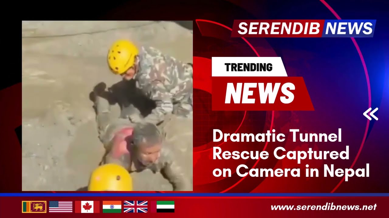 Dramatic Tunnel Rescue Captured on Camera in Nepal