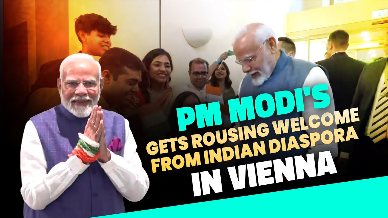LIVE: PM Modi’s Austria visit |PM gets rousing welcome from Indian diaspora in Vienna |Karl Nehammer