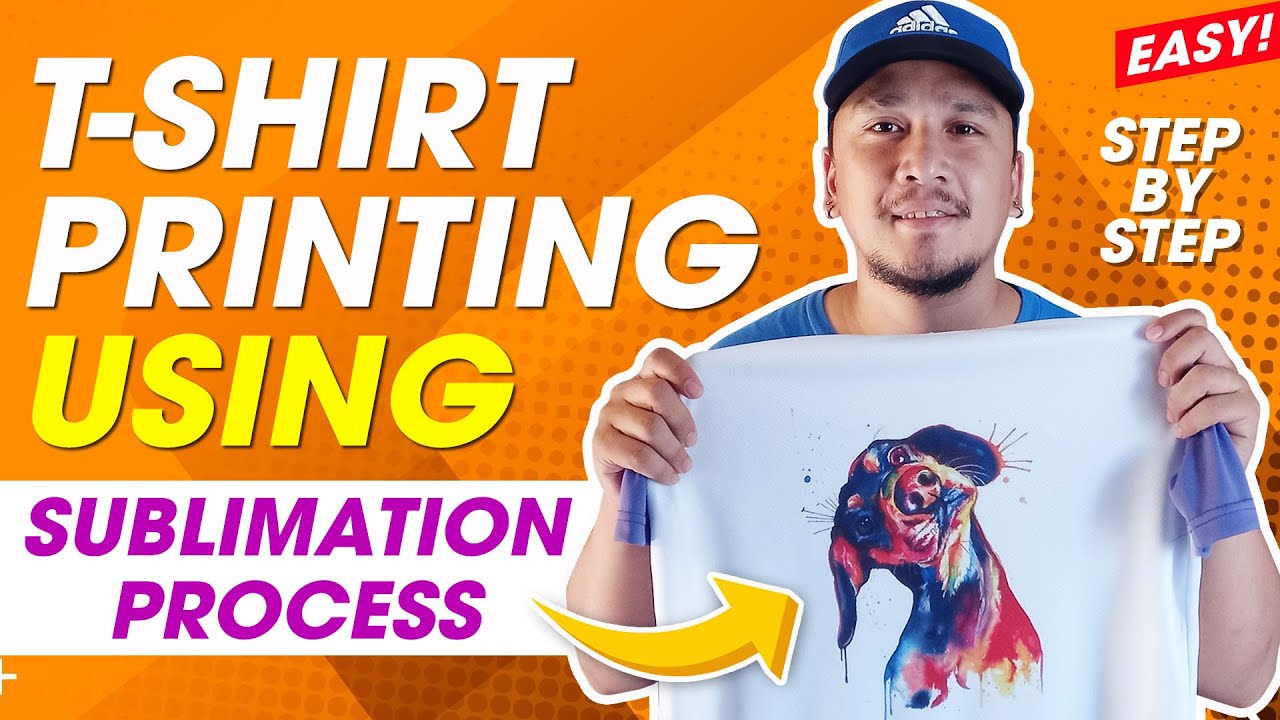 T-SHIRT PRINTING TUTORIAL USING SUBLIMATION PROCESS | DIGITAL PRINTING TUTORIAL
