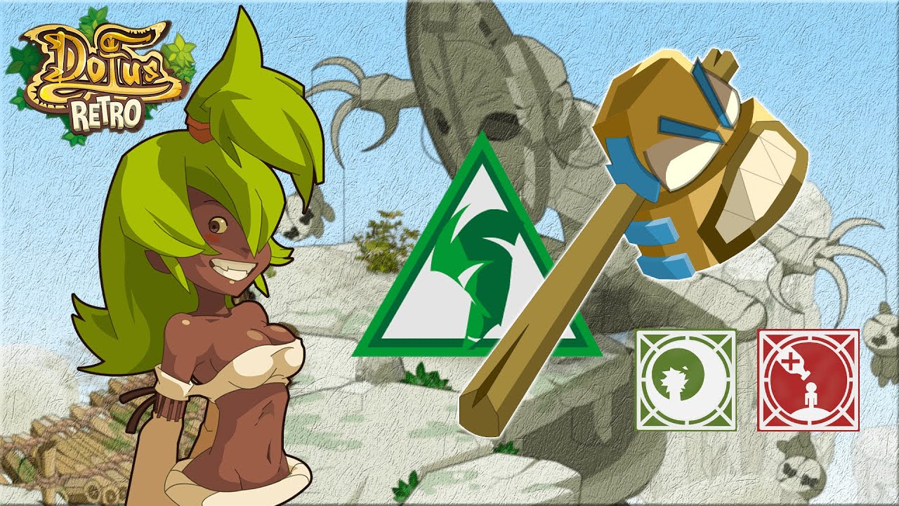 Un Sadida à l'Ougarteau AIR 🔨⚡ PVP Dofus Retro