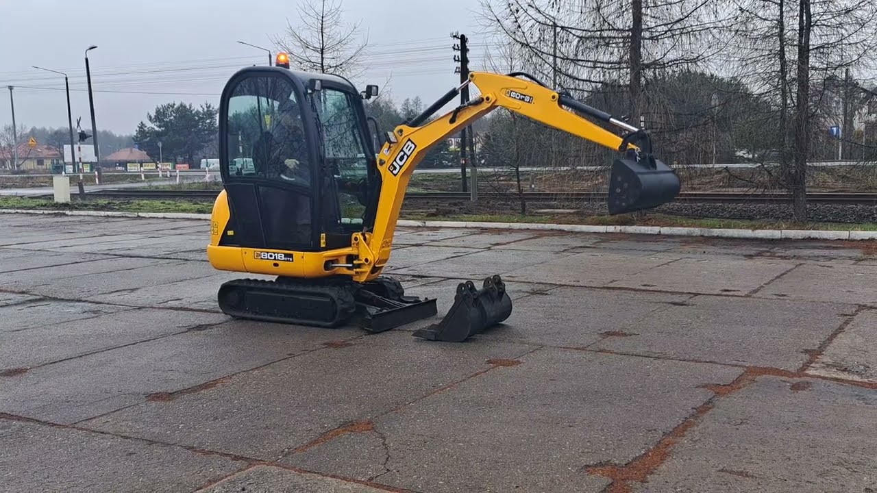 Minikoparka JCB 8018 CTS 2014r.