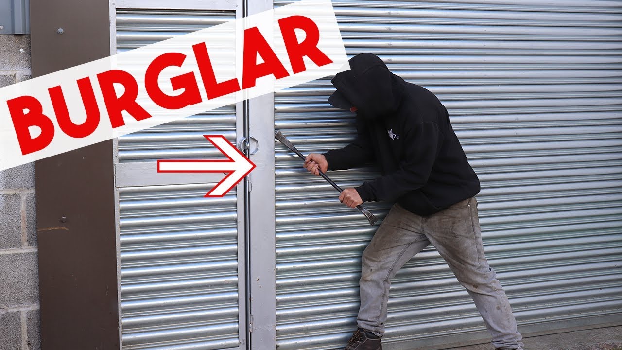 ROLLER SHUTTER DOOR LOCK UPGRADES, WORKSHOP SECURITY.