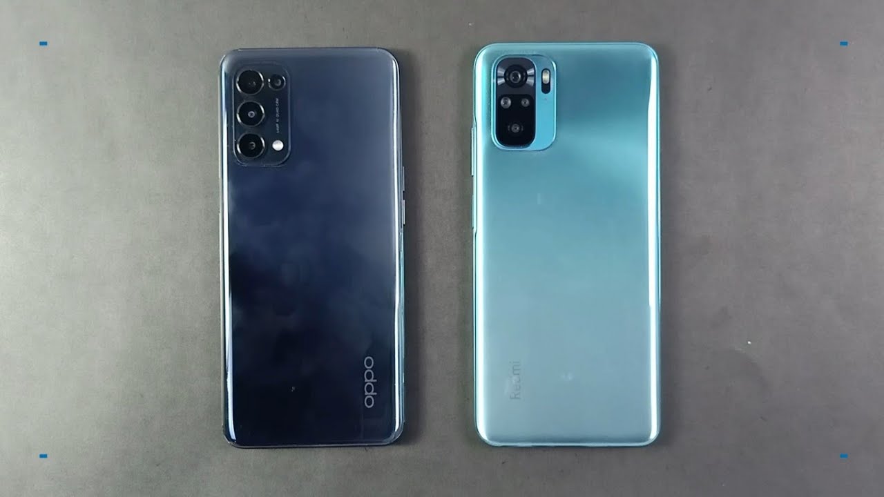 Redmi Note 10 Vs Reno 5 Speed Test Comparison 😳😳