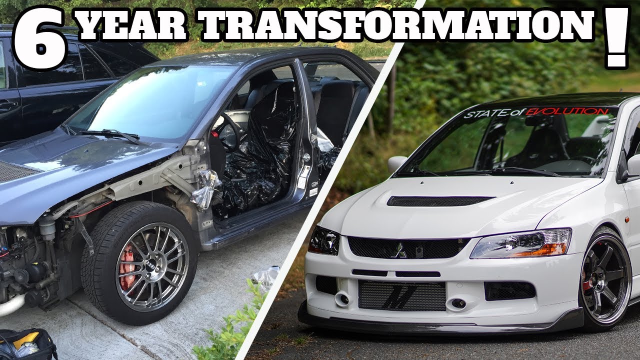 Amazing Sports Car Build Transformation! | Evo 9 SE