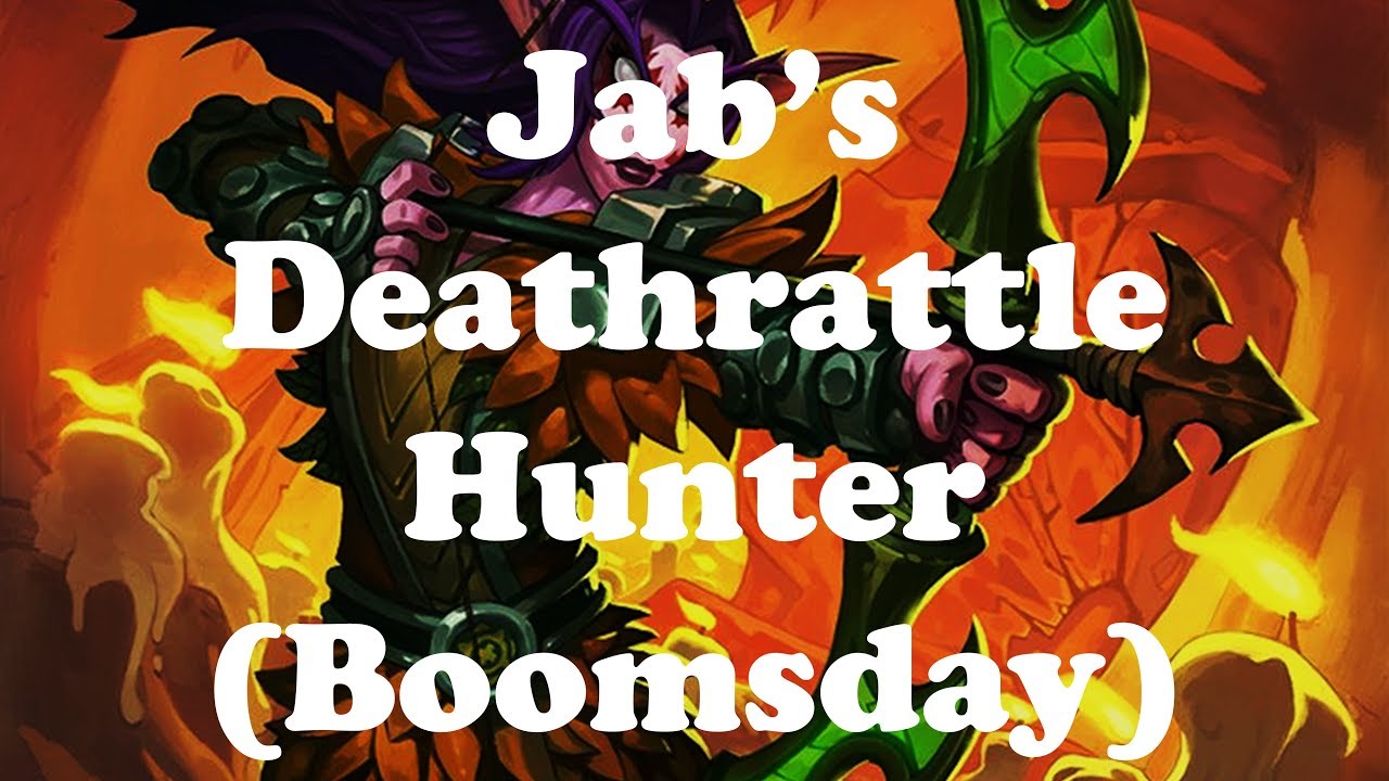 Hearthstone [STANDARD] Jab's Deathrattle Hunter to Rank 2: Cube / King Krush lethals are fun!(1080p)