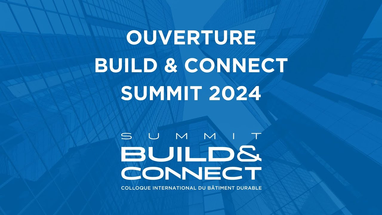 Ouverture du Build & Connect Summit 2024 par le Président Cédric Simonin