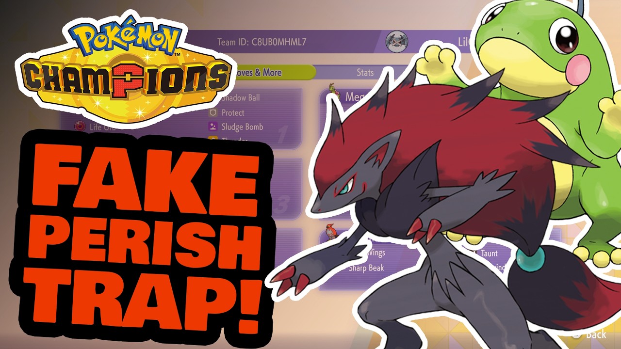This Zoroark FAKE Perish Trap Team is Pure Evil!