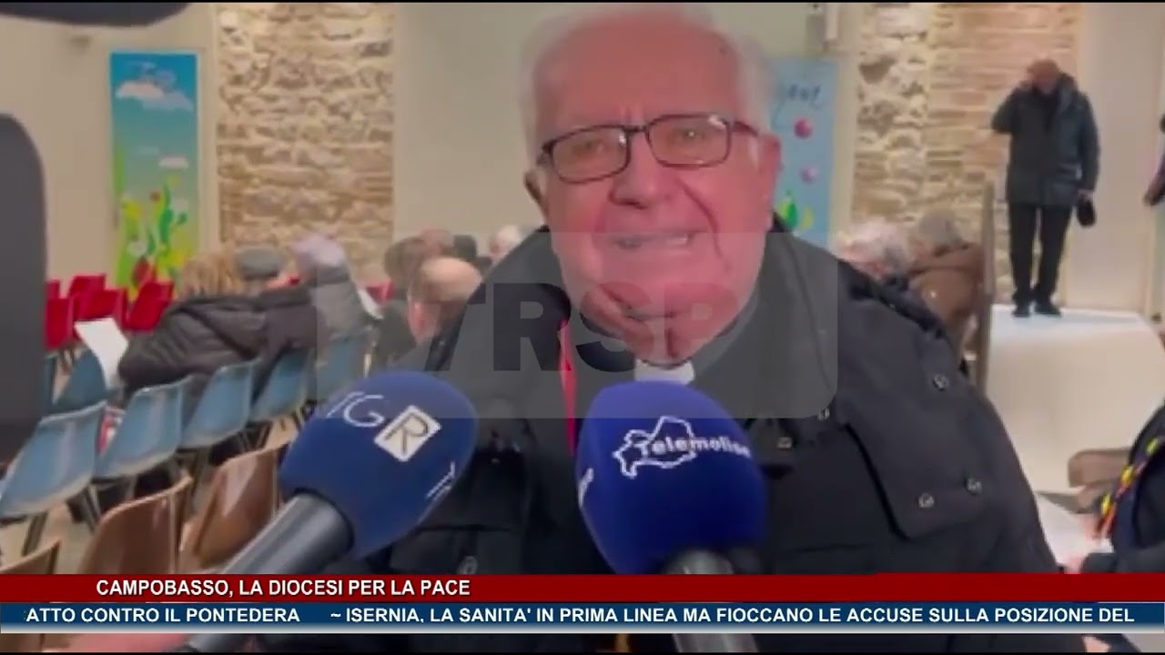 Campobasso, diocesi per la pace TG NEWS MOLISE DEL 29-01-26 - TRSP -