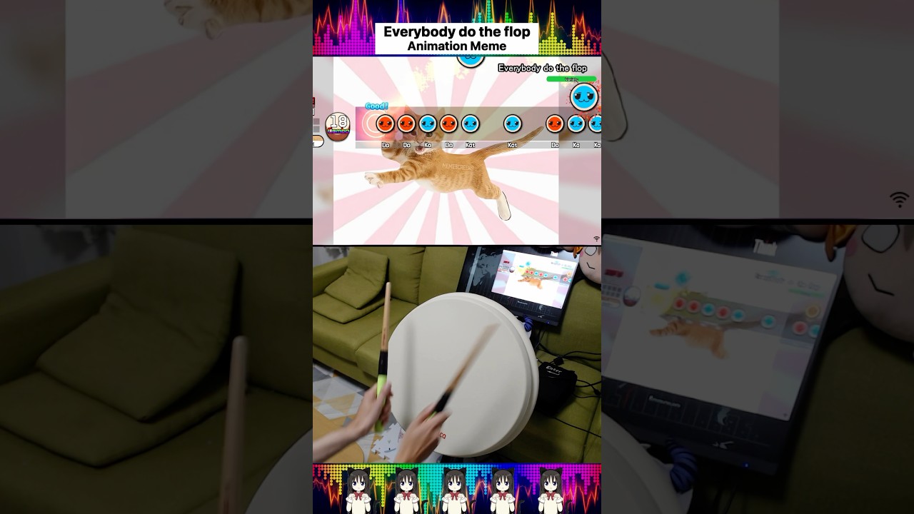 Everybody Do The Flop. Single Play. [Osu] 🥁