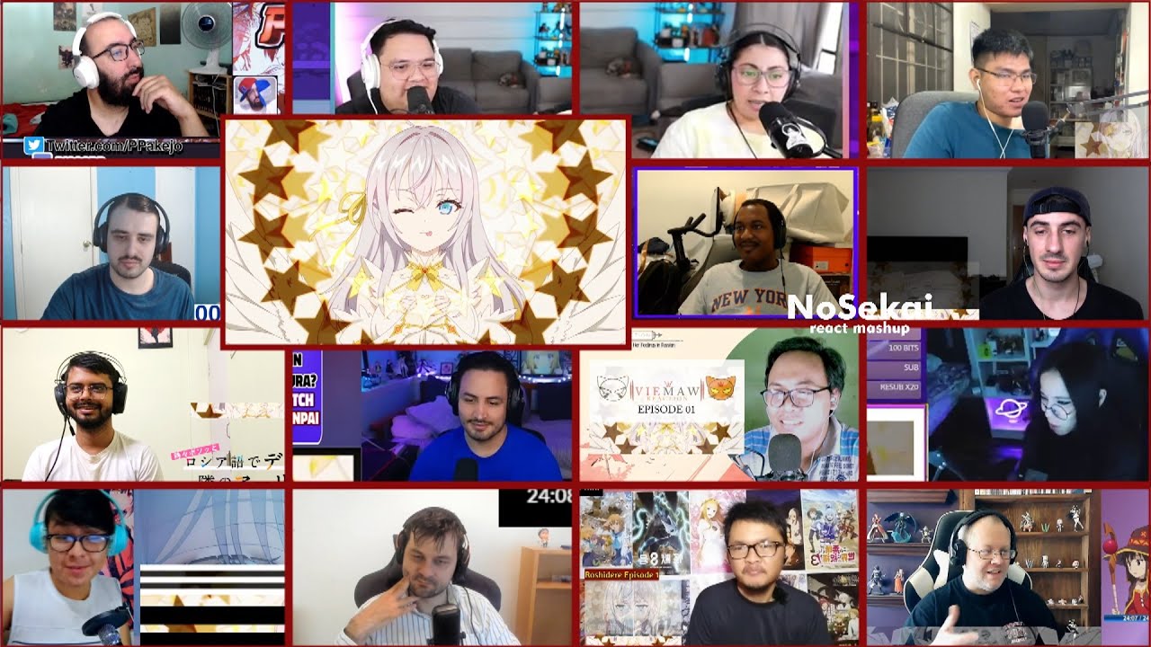 Alya Sometimes Hides Her Feelings in Russian ED1「Gakuen Tengoku」- react mashup 時々ボソッとロシア語でデレる隣のアーED1