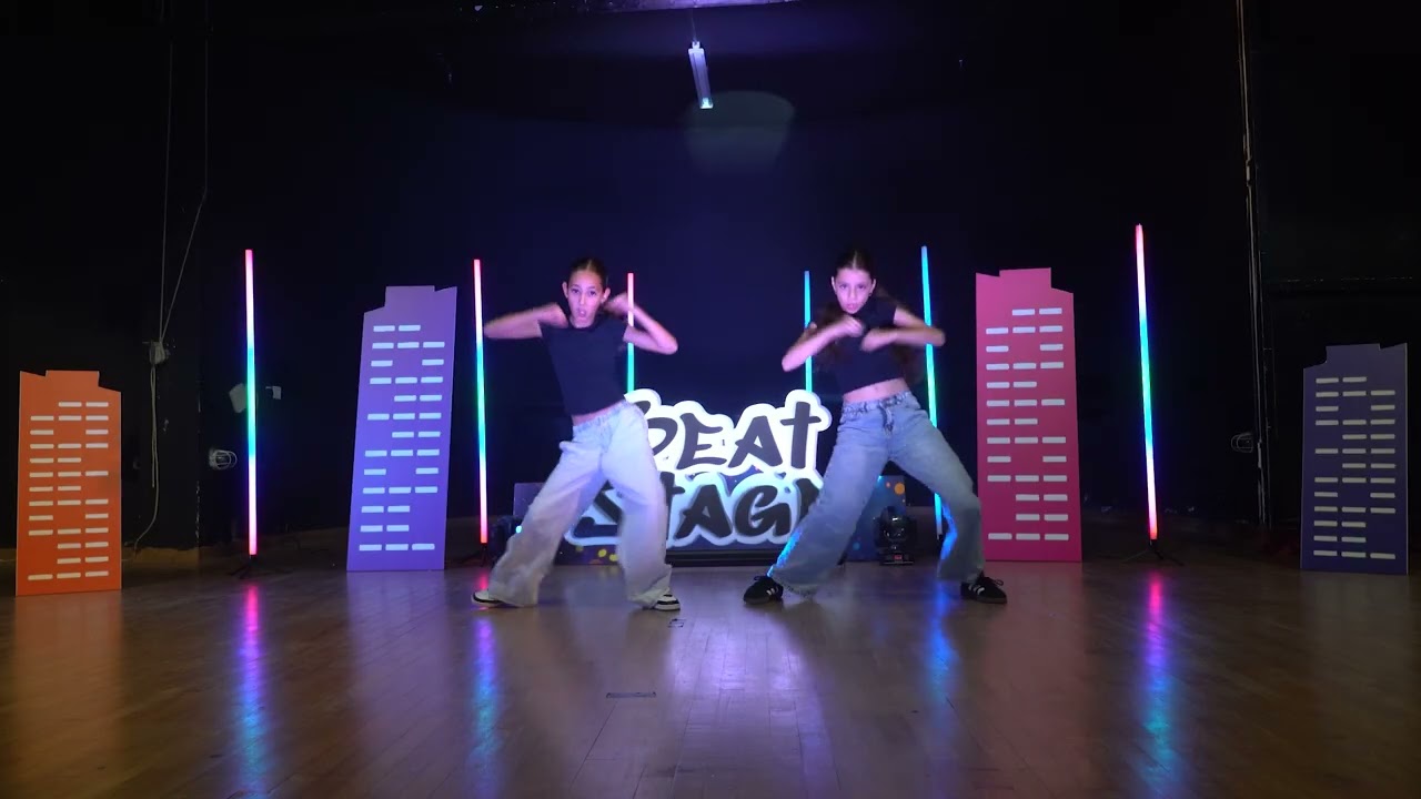ריקוד זכיה של שרון ומיה | תחרות Beat Stage 2025 | תחרות הריקוד סטודיו Beat To Dance בפתח תקווה 💛🖤
