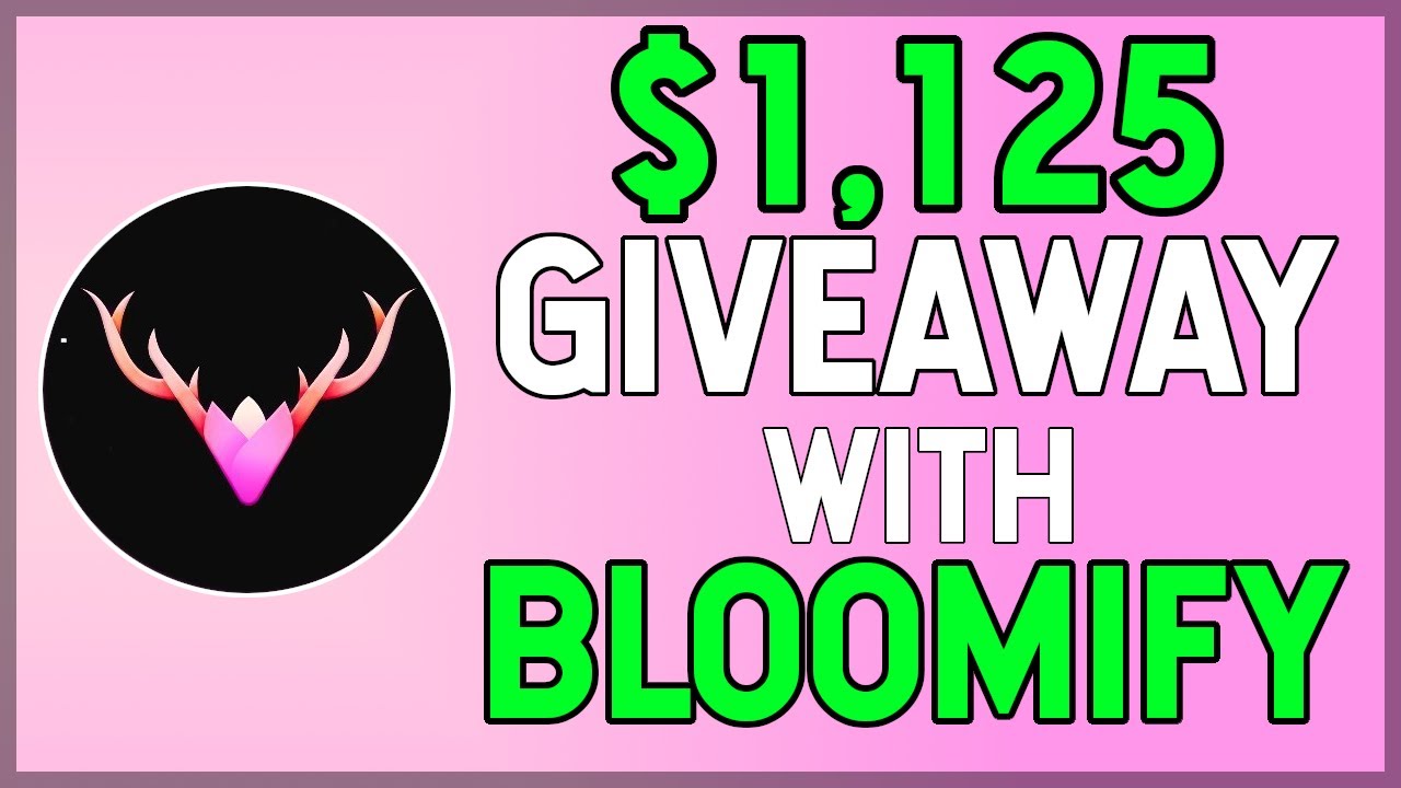 BLOOMIFY Giveaway! Earn 1% Daily with Bloomify! How does it Work?