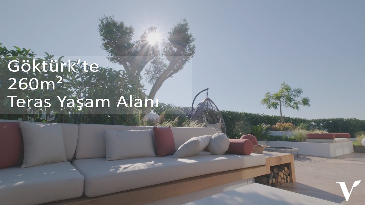 G&ouml;kt&uuml;rk'te 260m&sup2; Teras Yaşam Projesi